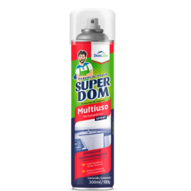 Super Dom Spray Multiuso Detergente Desengordurant