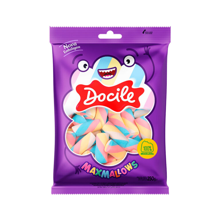 Marshmallow Tubo Torção 1 250g – Docile