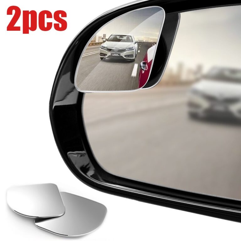 2pcs Espelho Retrovisor Auxiliar Sem Moldura Para 