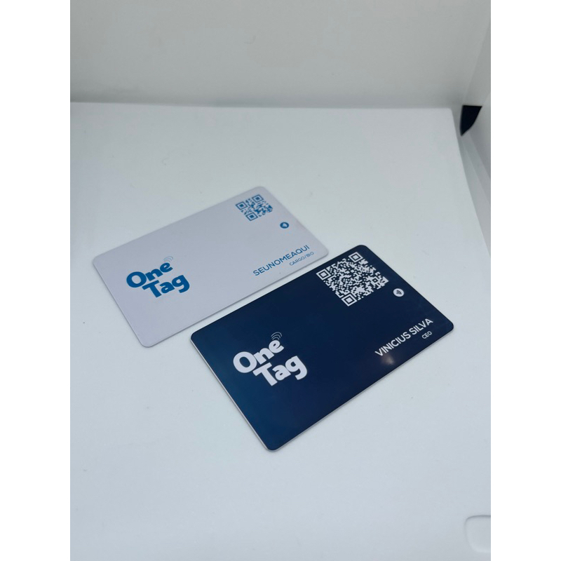 kit 2 Cartões de visita com Tecnologia Nfc – Totalmente Editável