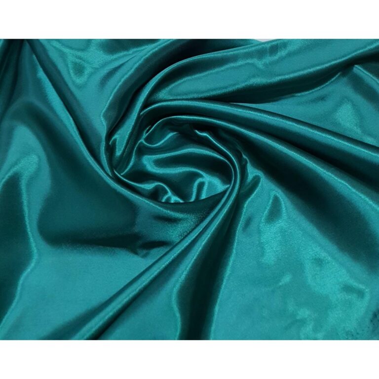 Tecido Cetim Charmeusse Liso Verde Folha