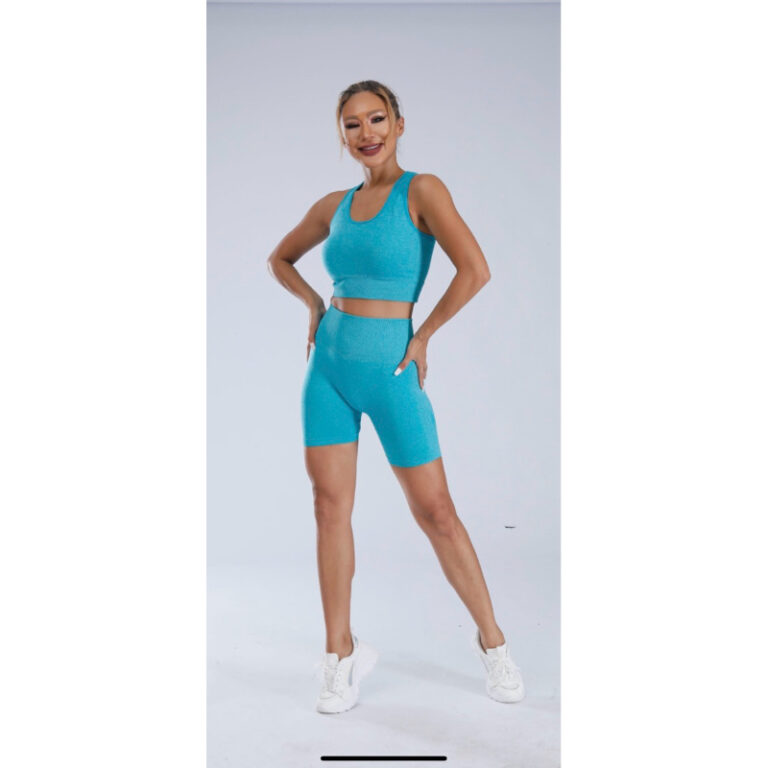2 Peças Conjuntos Academia Fitness Feminino Leggi