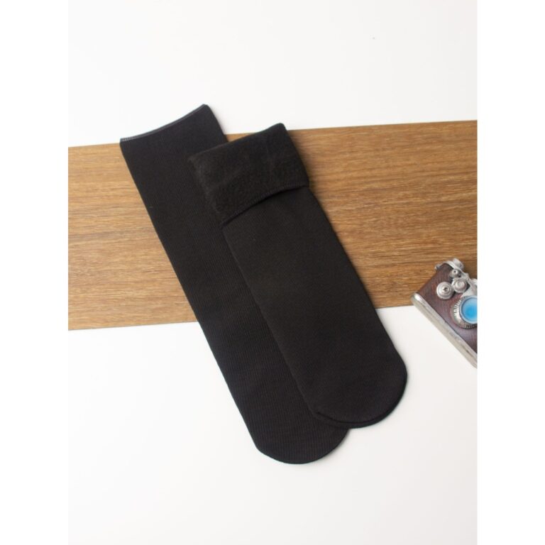 Kits Meia Térmica Feminina de Veludo Flanelada Fo