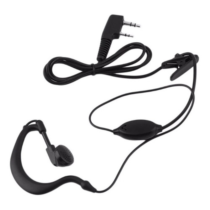 Kit 2 Fones de Ouvido Para Comunicador Rádio Baof