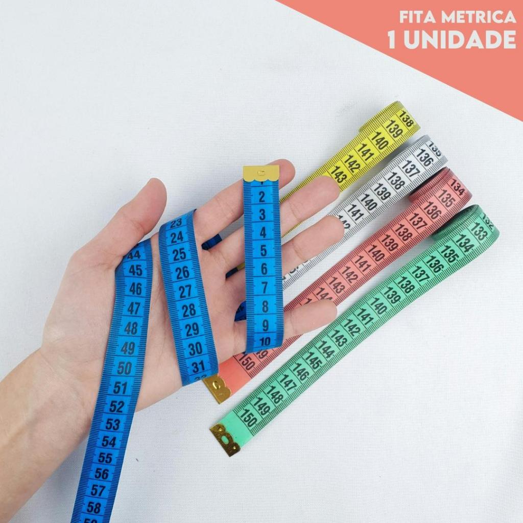 Fita Métrica 150 cm – Costura – Medida Corporal – MGX