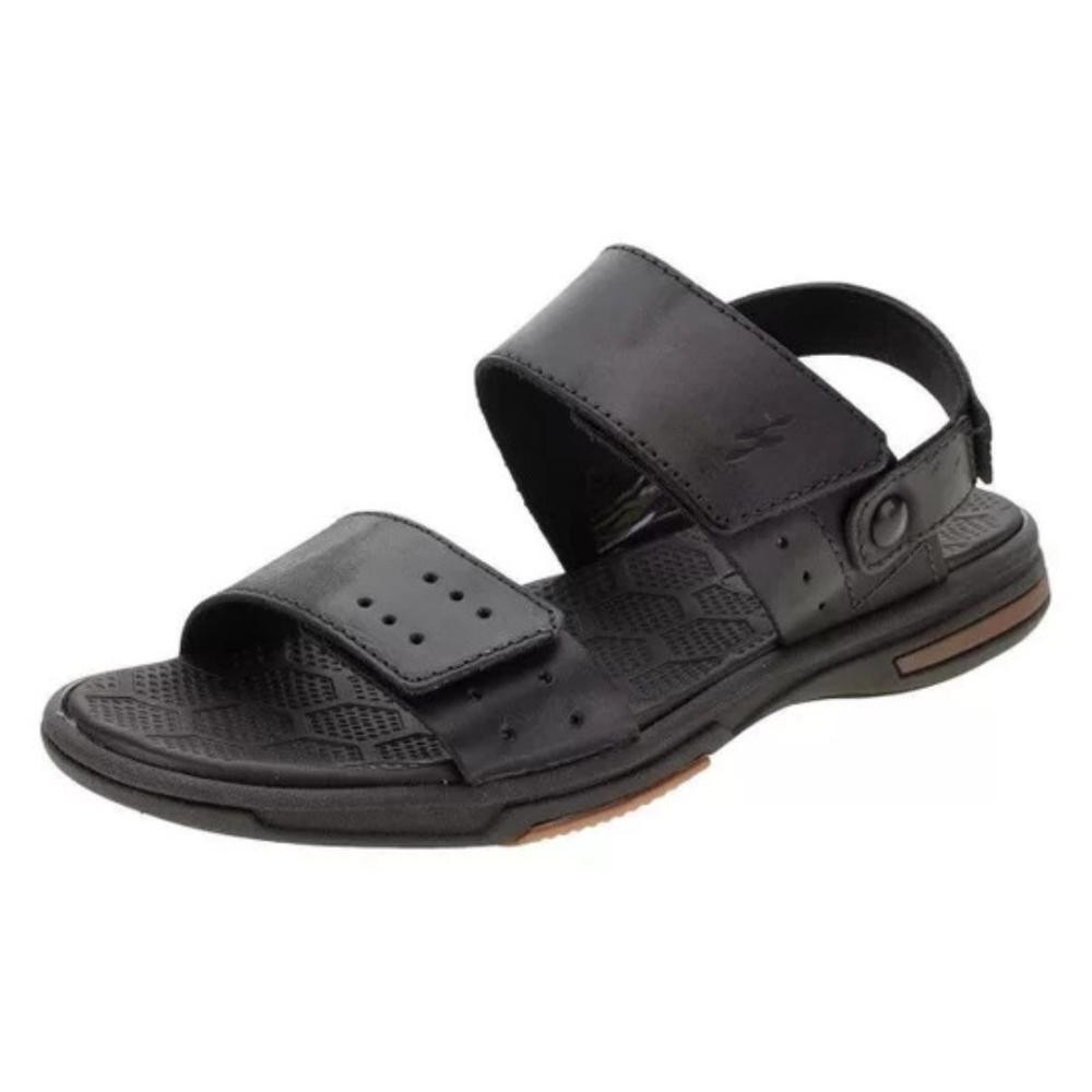 Sandália Couro Itapuã 5302 Masculina – Marrom Escuro