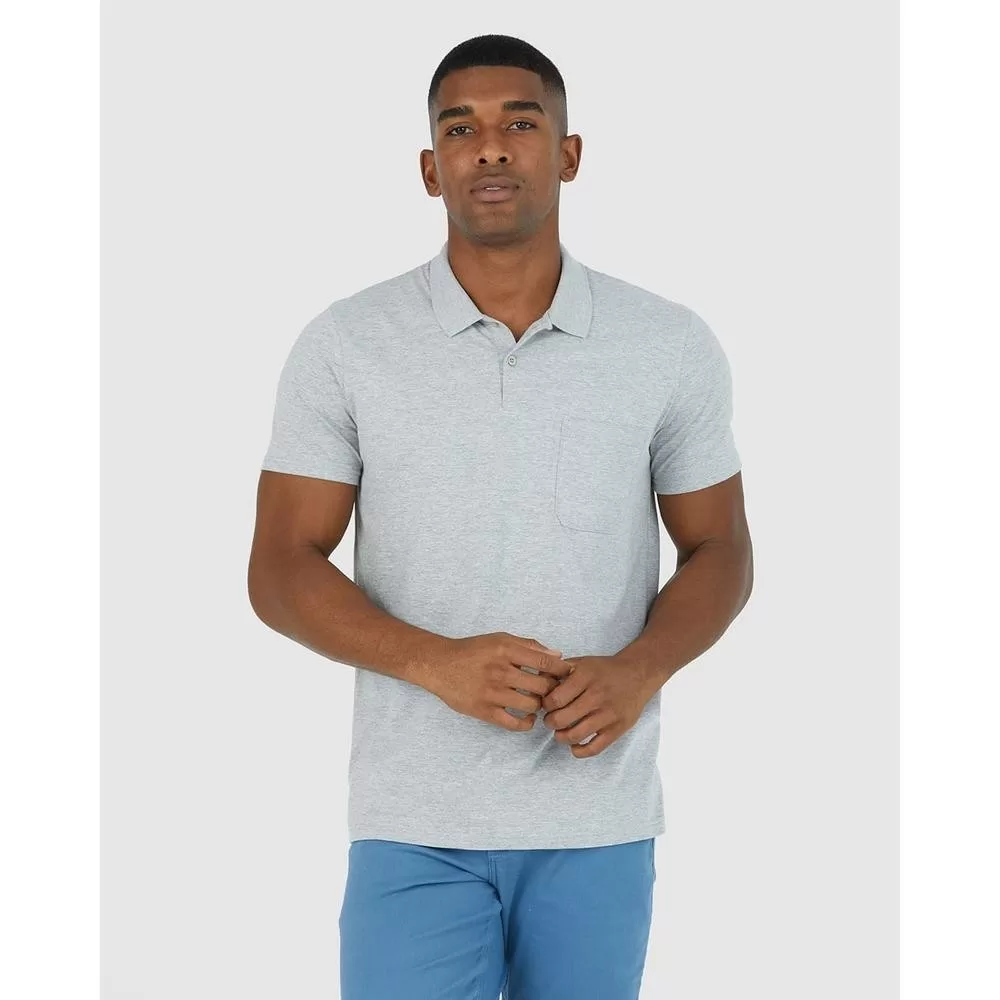 Camisa Polo Básica Masculina Gola Esporte Em Meia Malha