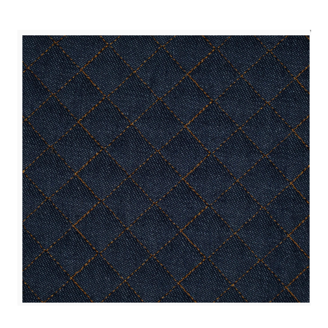 TECIDO MATELASSADO JEANS TRADICIONAL CARAMELO- PRE