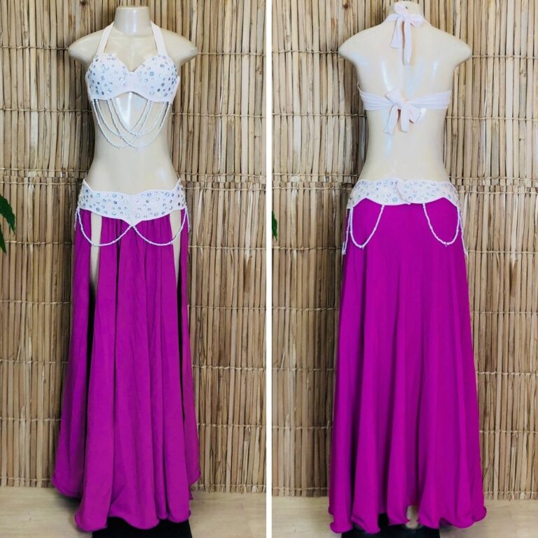 [Liquidação] Dança do Ventre Traje Bordado Comp