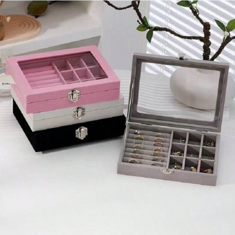 KIT 1/2 pcs Caixa de presente transparente fosca d