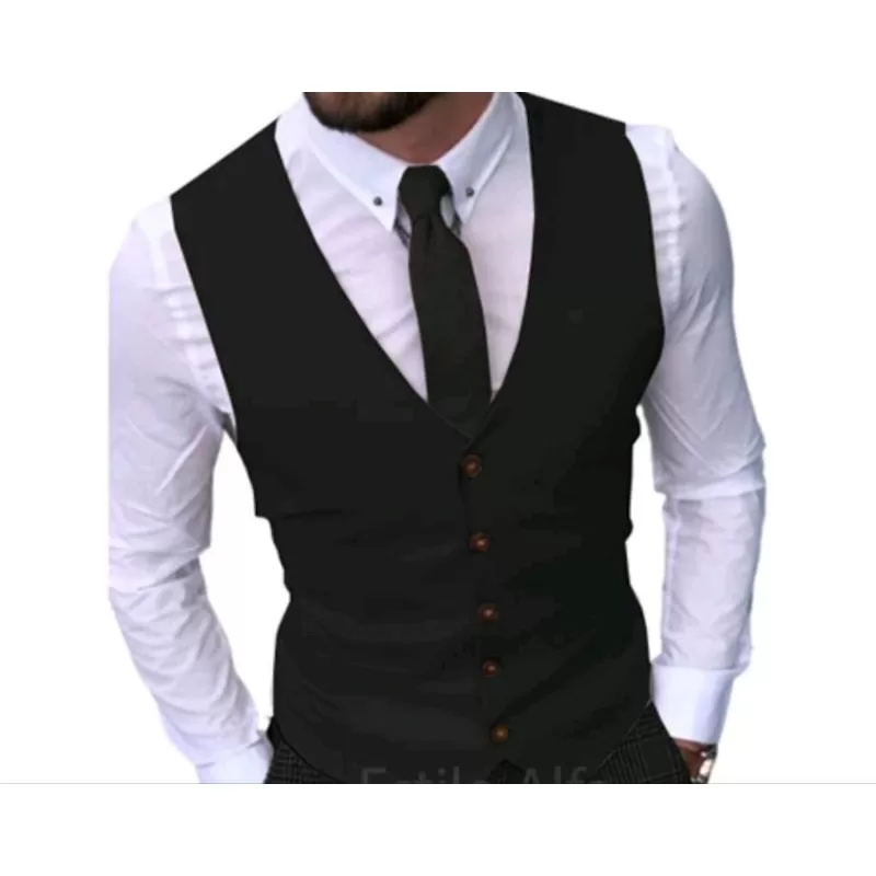 Colete Social Masculino Slim Liso Premium Várias Cores – Promoção