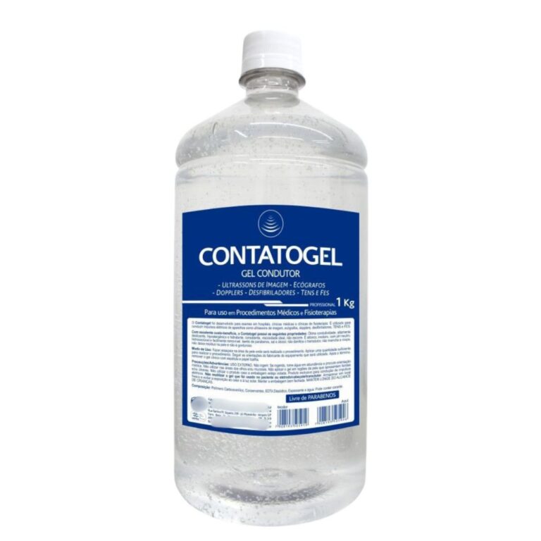 Gel Clinico Contato Condutor Ultrassom Incolor 1kg
