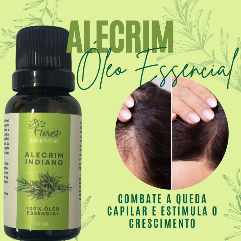 Óleo Essencial de Alecrim Indiano Florest Brasil 