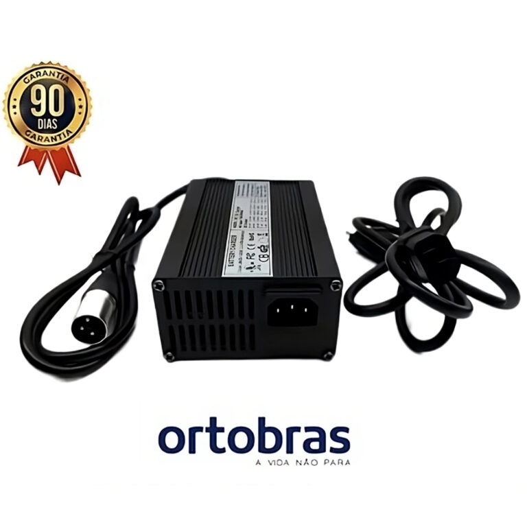 Carregador de bateria para Cadeira de rodas e scoo