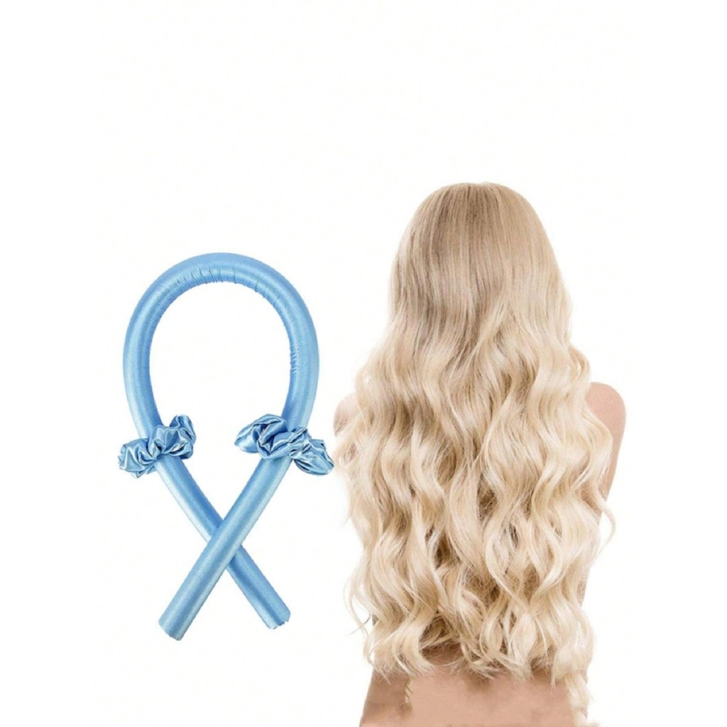 KIT MODELADOR DE CACHOS (Heatless Curls) + SCRUNCHIES