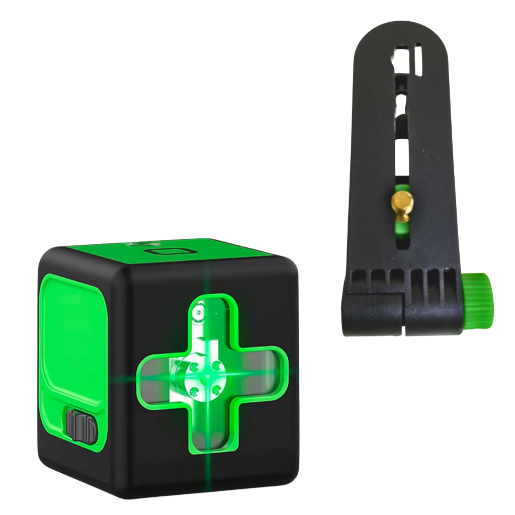 NIVEL LASER  COMPACTO COM SUPORTE APOIO RECARREGAVEL