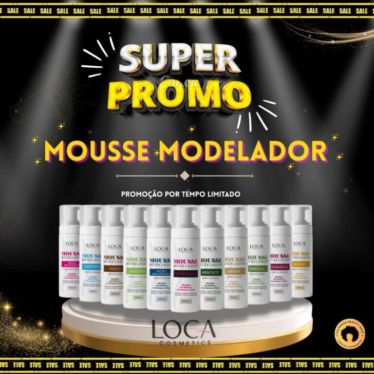 Mousse Modelador Profissional – Loca Cosmeti