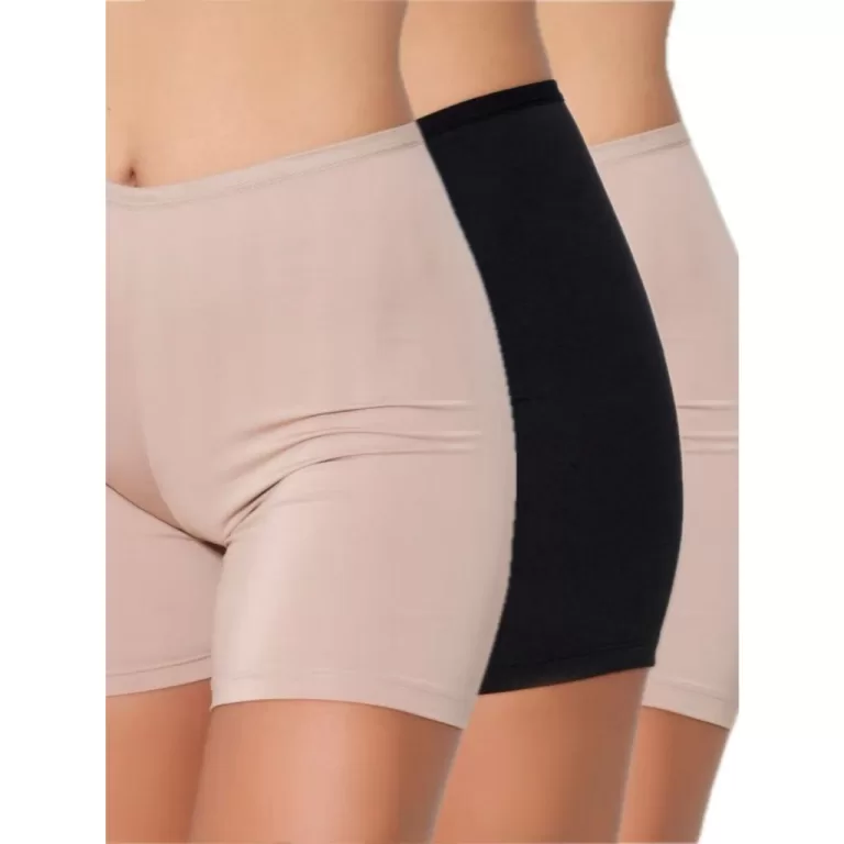 KIT 4 Short Anágua Segunda Pele Feminino (ótimos