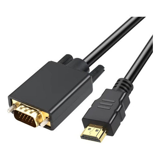 Cabo Conversor Adaptador Hdmi Macho X Vga Macho 1.