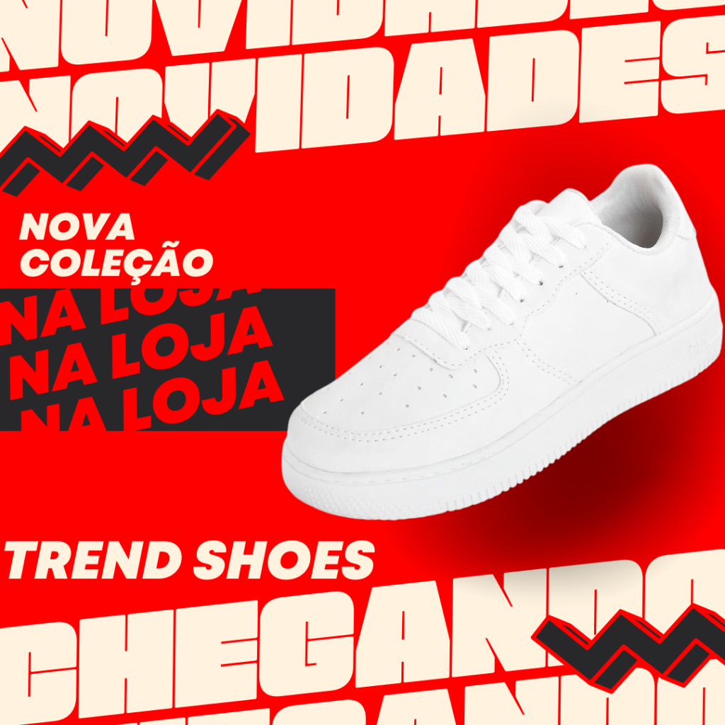 Tênis Branco Preto Masculino e Feminino Casual Leve Caminhada Corrida e Academia