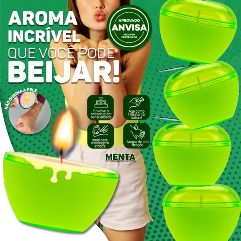VELA PARA MASSAGEM E RELAXAMENTO