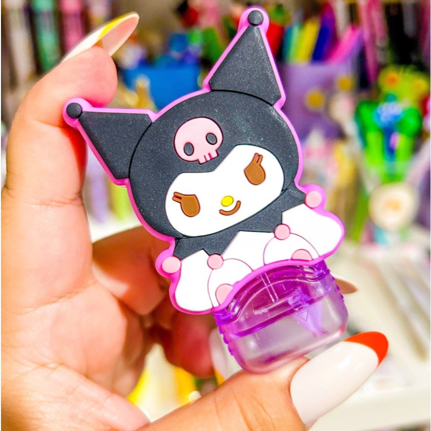 FITA CORRETIVA KUROMI / SANRIO / PAPELARIA FOFA KAWAII / MATERIAL ESCOLAR