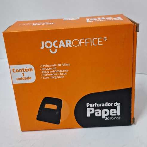 Perfurador de Papel Jocaroffice  30 Folhas, 2 Furo