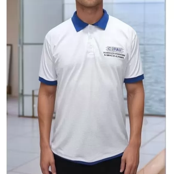 Camisa Polo Personalizada Bordada | Logo no Peito 
