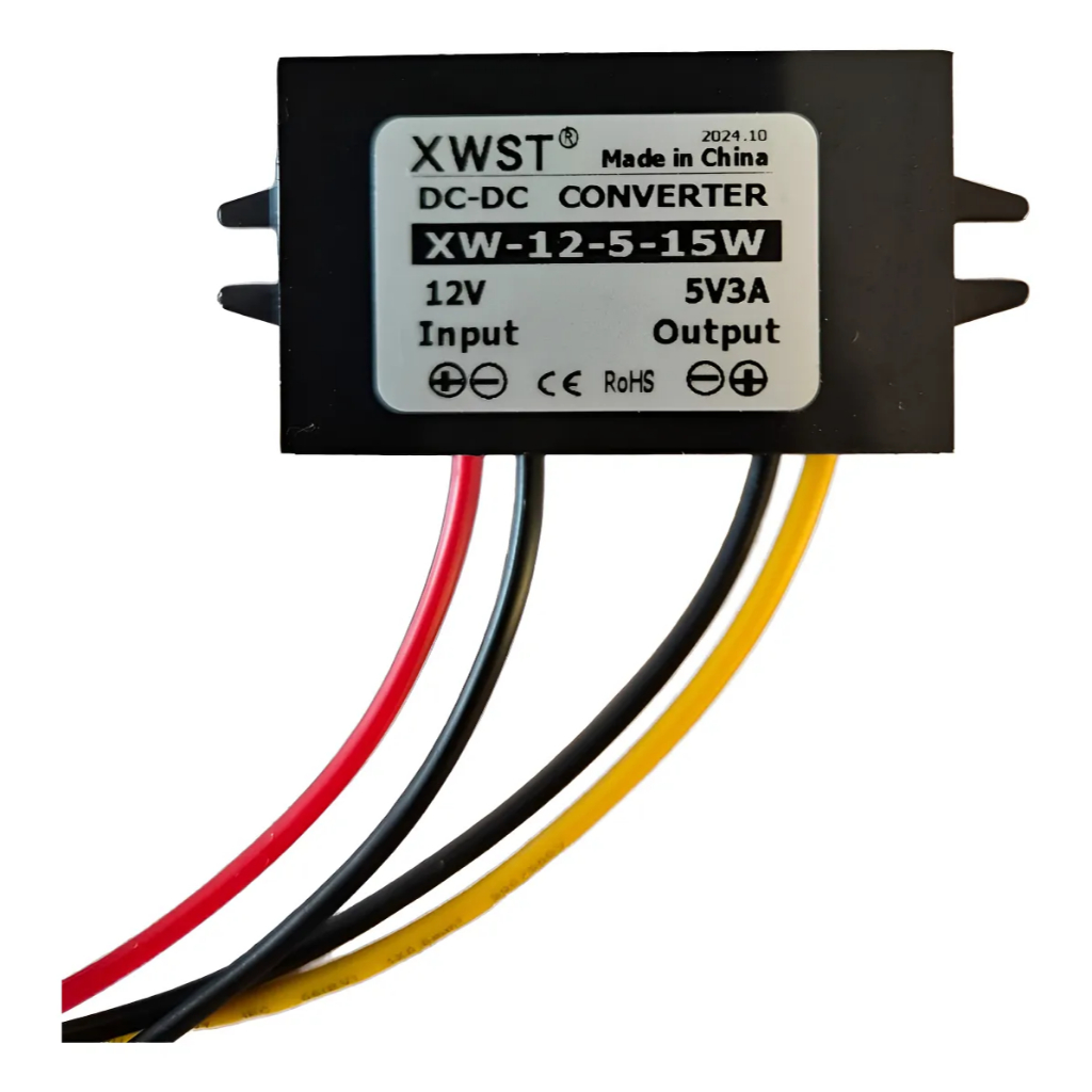 Regulador Conversor Energia 12v/5v 3a 15w