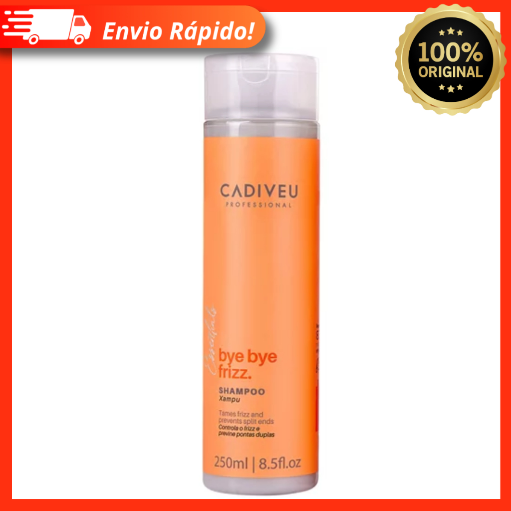 Cadiveu Shampoo Professional Essentials Bye Bye Frizz 250ml