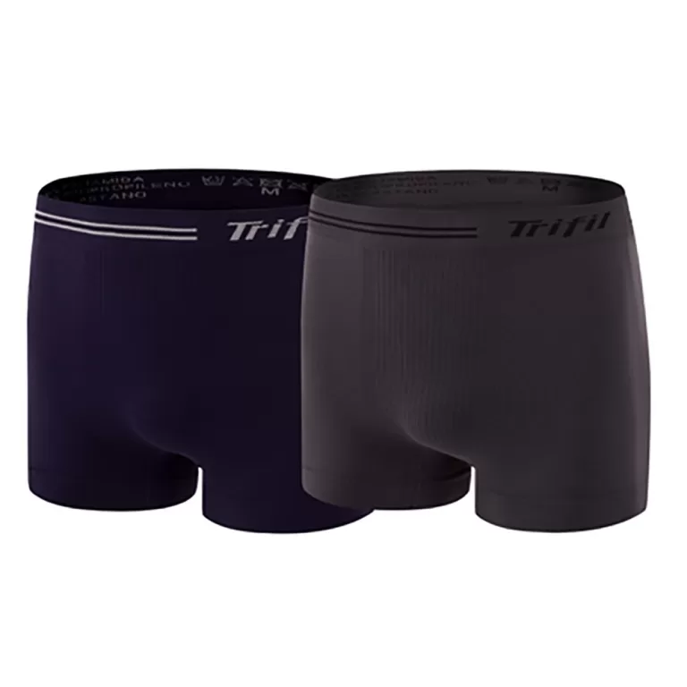Kit 2 Cuecas Boxer Trifil Sem Costura Elástico Ma