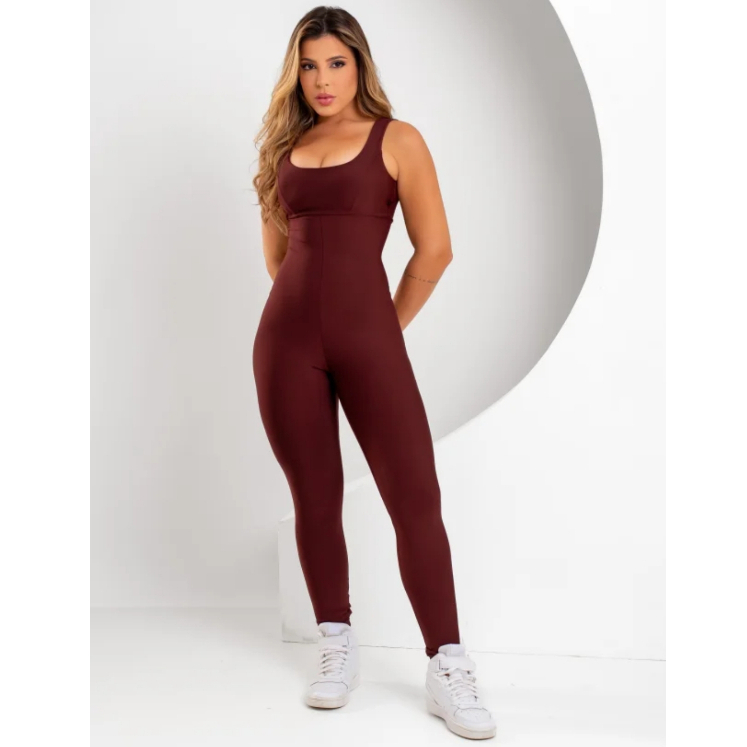 Macacão Longo Legg Fitness Academia Fitness (BOJO