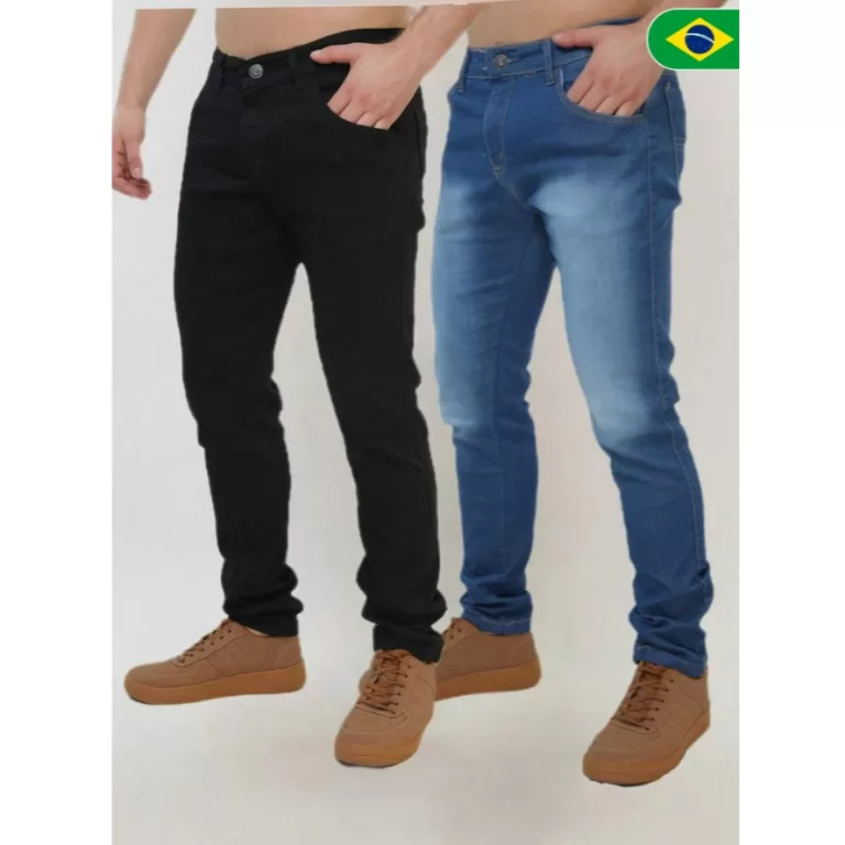 calça jeans masculina skynny super promoção NF