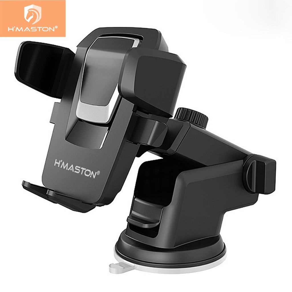 HMaston CJ-02 Suporte Celular GPS Veicular Carro Universal 360° Trava Automática Ajustável