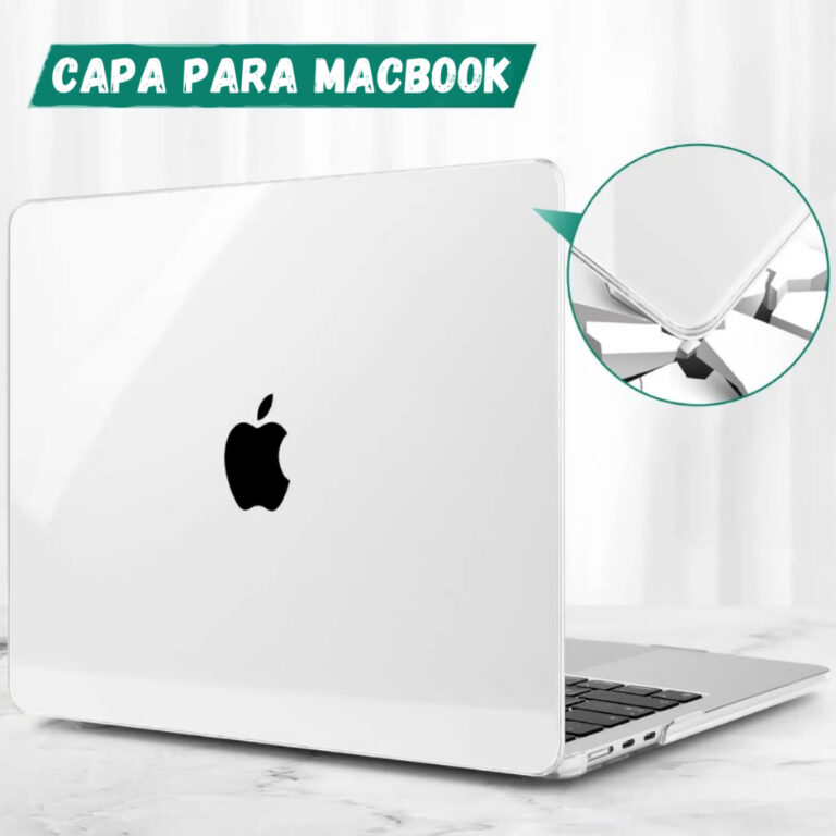 Capa Capinha Protetora Para Macbook Case Transpare