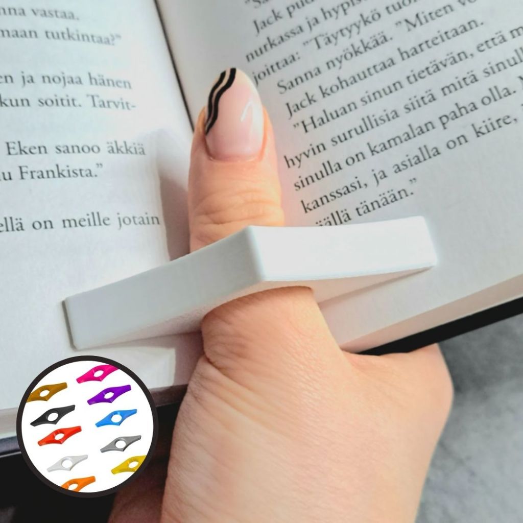 Anel para leitura – Suporte de Pagina para Livros