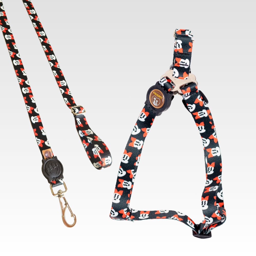 Coleira anti enforcamento porte pequeno para passeio com guia um metro seguro e confortável