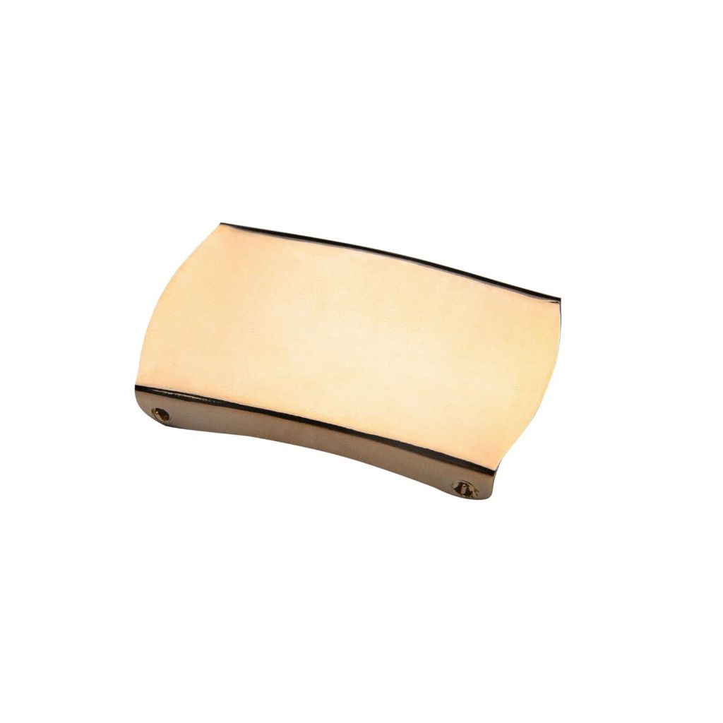 Fivela de Metal Militar Dourada