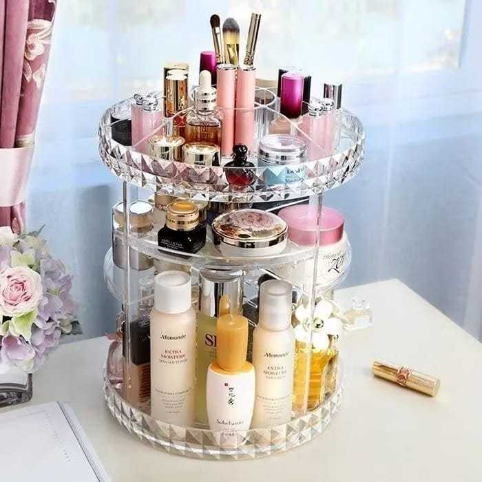 Organizador De Maquiagem Cosméticos Display Girat