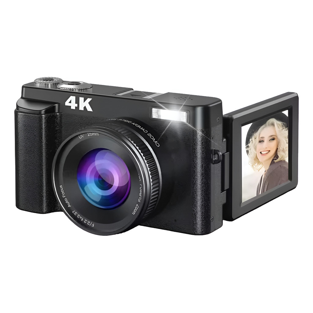 Camera Fotografica 4k Filmadora Tira Foto Video Webcam vlogle