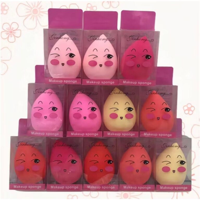 KIT 1/3/6 PCS Esponjas Gota Para rosto e Maquiagem