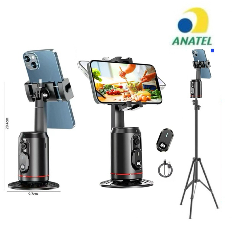 Gimbal tripe Estabilizador profissional giratória 360° smartphones Celulares câmeras