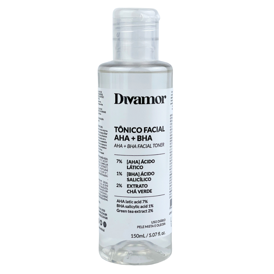 TÔNICO FACIAL AHA + BHA DIVAMOR