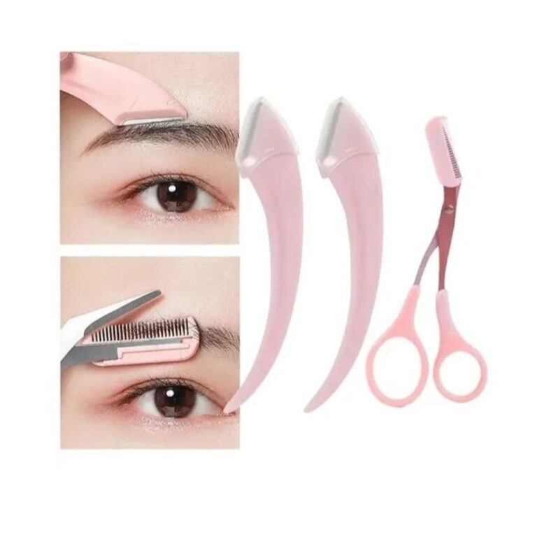 KIT Tem 2 NAVALHA+1 TESOURA PENTE/Kit para aparar 