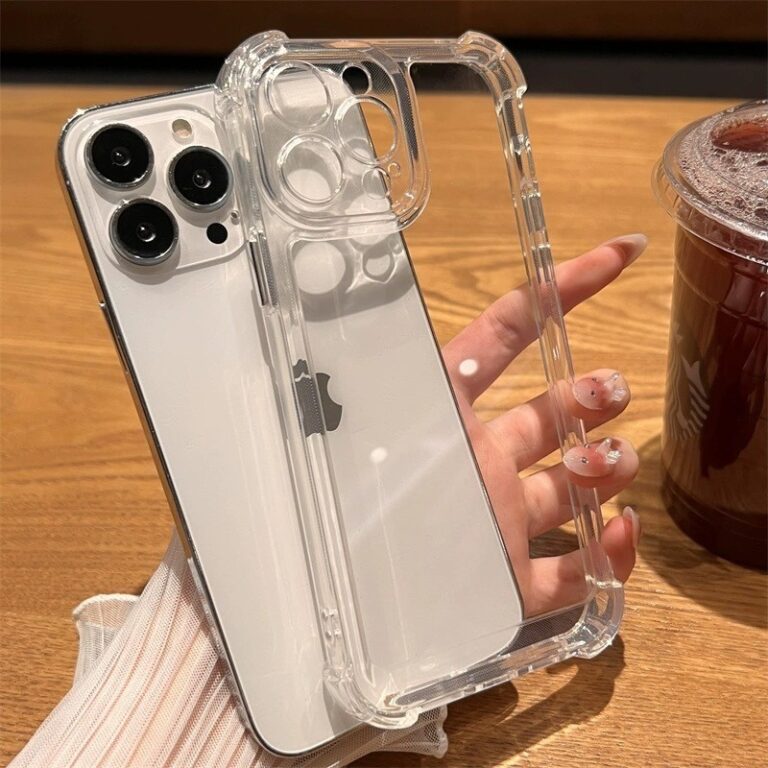 Kit 2 Capinha Para Iphone Anti Impacto Transparent