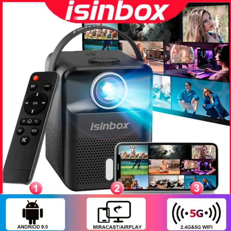 Projetor Insinbox X8 Mini Android 5g, Wifi
