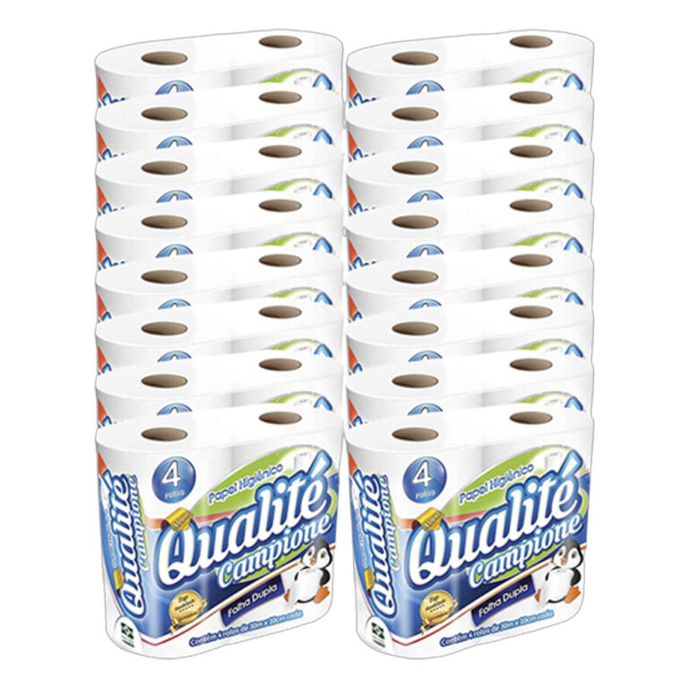Papel Higiênico 64 Rolos | Folha Dupla | Neutro |