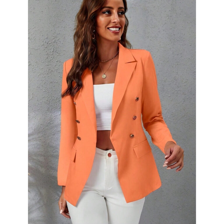 Blazer Feminino Casaquinho Alfaiataria Casaco Soci