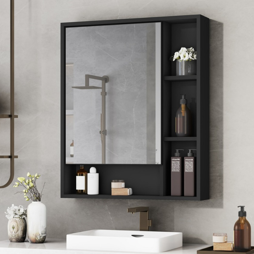 LIQUIDA Armário Banheiro com Espelheira Porta Selene – Várias Cores