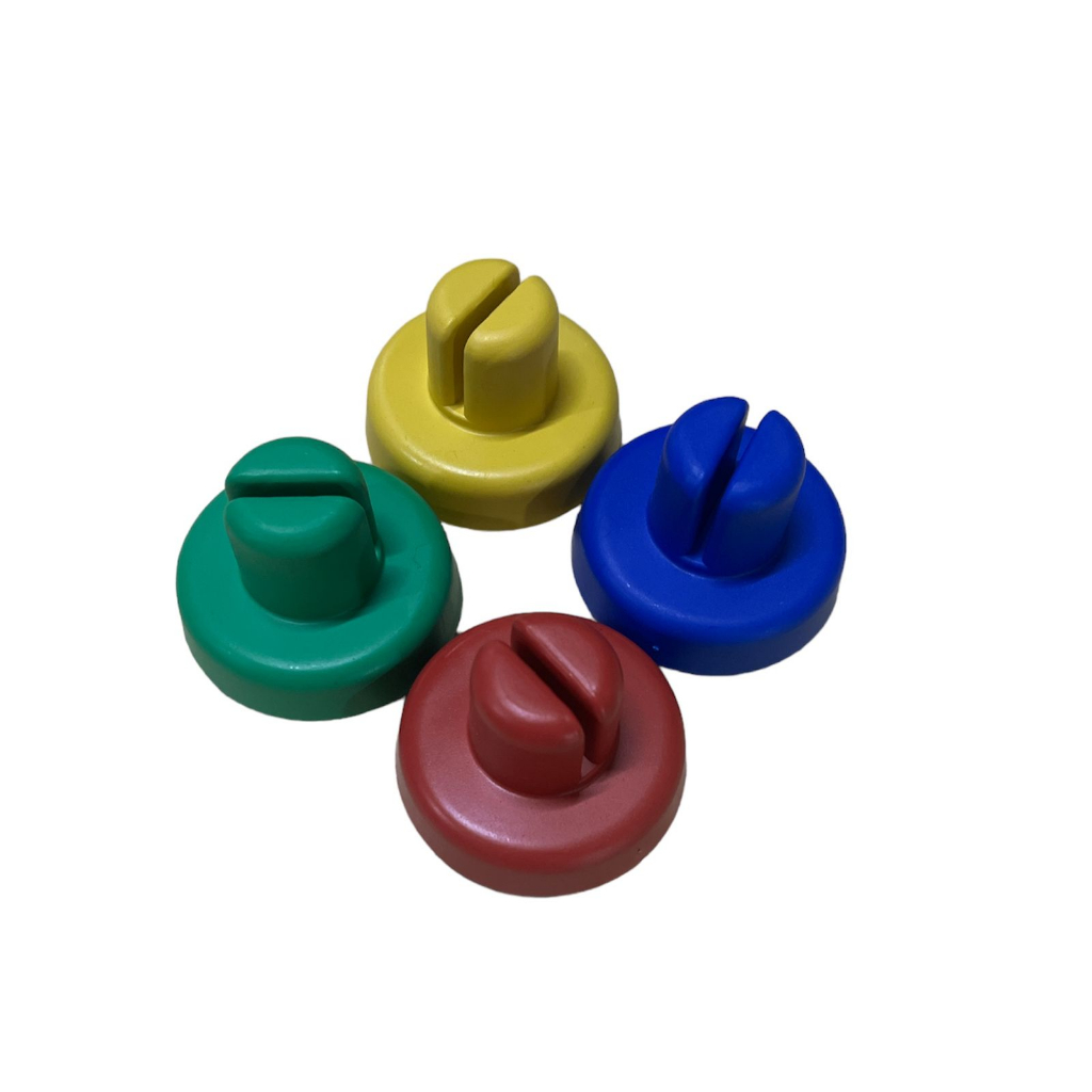 Kit 10 Ponteiras Suporte para Rede 4 Cores Para Rede de Cama Elástica Pula Pula